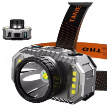 Ps-010 800 Lümen Şarj Göstergeli Cob Led Usb'li Şarjlı Kafa Lambası