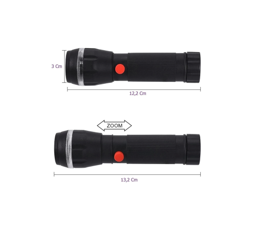 Ps-7083 Plastik Zoomlu Pilli El Feneri Ps-7083 Plastik Zoomlu Pilli El Feneri