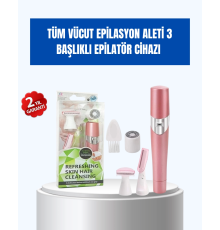 Pürüzsüz Cilt İçin Çok Fonksiyonlu Epilasyon Aleti