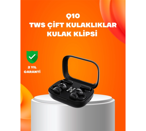 Q10 Bluetooth 5.4 Kablosuz Kulaklık – Dokunmatik, Uzun Pil Ömrü, Type-C Şarj