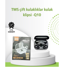 Q10 Bluetooth Kulaklık – Hafif, Şık Tasarım, Güçlü Pil ve Net Çağrı Kalitesi