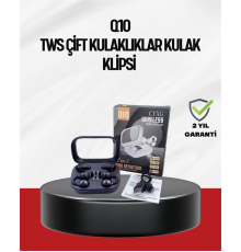 Q10 Dokunmatik Bluetooth Kulaklık – 6 Saat Müzik, Çift Dil, Hızlı Şarj