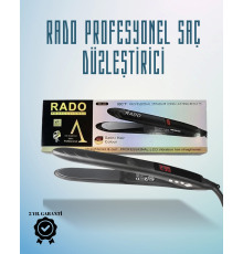 Rado RD-446 Seyahat Dostu Saç Düzleştirici – Güvenlik Kilidi ve Taşınabilir Tasarım