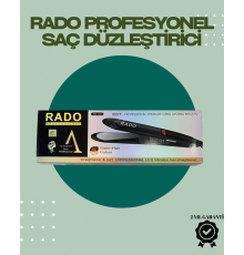 Rado RD-446 – Titanyum Seramik, 2.5 Metre Kablo, Hızlı Isınan Saç Düzleştirici