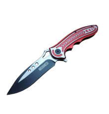 Rd T60a Kamp Çakı 20 Cm - Kırmızı Sap, Otomatik, Kemerlikli