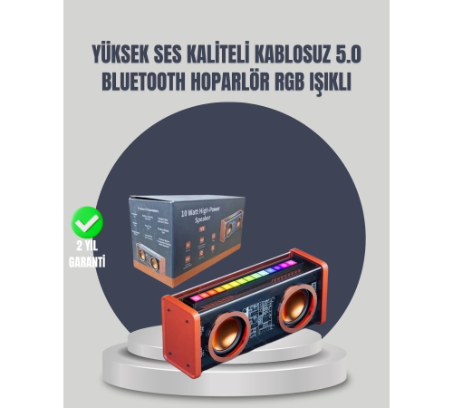 Renkli Işık Efektli Mini Bluetooth Hoparlör – Yüksek Ses Kalitesi ve Kolay Taşıma Renkli Işık Efektli Mini Bluetooth Hoparlör – Yüksek Ses Kalitesi ve Kolay Taşıma