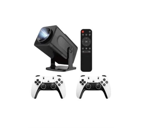 Retro Video Oyunu Konsolu Android Tv El Oyun Konsolu WIFI Taşınabilir Projeksiyon Cihazı Retro Video Oyunu Konsolu Android Tv El Oyun Konsolu WIFI Taşınabilir Projeksiyon Cihazı