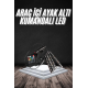 RGB Işıklı Araç İçi Aydınlatma Kumandalı 12'li Led Işık Renk Değiştirebilen