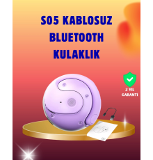 . S05 Hafif Spor Kulaklık – PC + ABS Malzeme ile Baskısız Kullanım