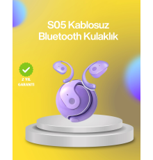 S05 Kablosuz Kulaklık – Küçük Kulak Yapılarına Uygun, Kayma Yapmayan Tasarım