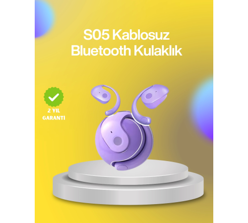 S05 Kablosuz Kulaklık – Küçük Kulak Yapılarına Uygun, Kayma Yapmayan Tasarım