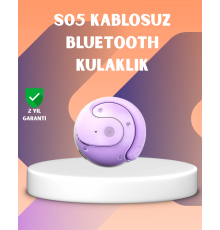 S05 Spor Kulaklığı – Kemik İletimli, Kulak Kanalını Tıkamayan Yapı
