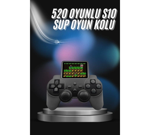 S10 Gamepad 520 Oyunlu Klasik Taşınabilir Retro Oyunlar Oyun Konsolu El Atarisi S10 Gamepad 520 Oyunlu Klasik Taşınabilir Retro Oyunlar Oyun Konsolu El Atarisi