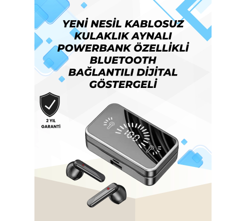 S20 Kablosuz Kulaklık – 360° Surround Stereo Ses Sistemi ile Derin Ses Deneyimi