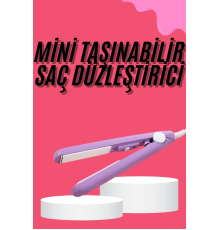 Saç Düzleştirici Pürüzsüz Parlaklık Seyahat Tipi Taşınabilir Seramik Kaplama
