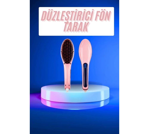 Saç Düzleştirici Tarak Dijital Göstergeli Seramik Kaplama Sıkı Dişli Saç Düzleştirici Tarak Dijital Göstergeli Seramik Kaplama Sıkı Dişli