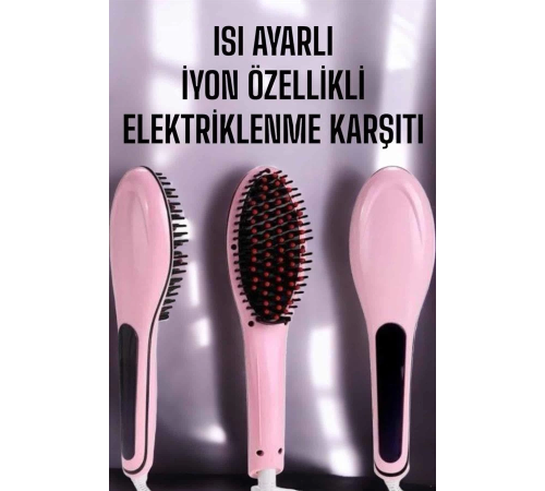 Saç Düzleştirici Tarak Isı Ayarlı Yıpranma Önleyici Düzleştirici Fön Tarak Saç Düzleştirici Tarak Isı Ayarlı Yıpranma Önleyici Düzleştirici Fön Tarak