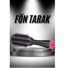 Saç Şekillendirici Ve Saç Düzleştirici Fön Tarağı Tarak Fırça 1200w Saç Kurutma
