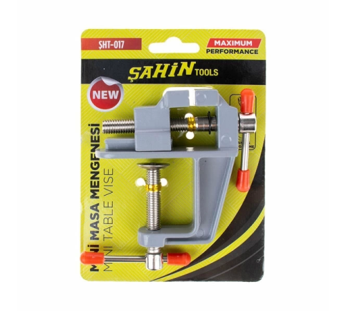 Şahin Tools Şht-017 Alüminyum Kasa Mini Masa Mengene 30mm Şahin Tools Şht-017 Alüminyum Kasa Mini Masa Mengene 30mm