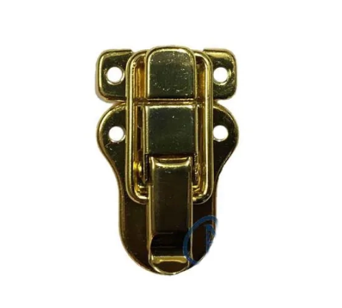 Sandık, Kutu Klipsi, Ön Kilidi - 48x30mm, Altın, 1 Adet Sandık, Kutu Klipsi, Ön Kilidi - 48x30mm, Altın, 1 Adet