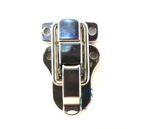 Sandık, Kutu Klipsi, Ön Kilidi - 48x30mm, Nikel, 1 Adet Sandık, Kutu Klipsi, Ön Kilidi - 48x30mm, Nikel, 1 Adet