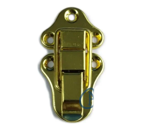 Sandık, Kutu Klipsi, Ön Kilidi - 72x40mm, Altın, 1 Adet Sandık, Kutu Klipsi, Ön Kilidi - 72x40mm, Altın, 1 Adet