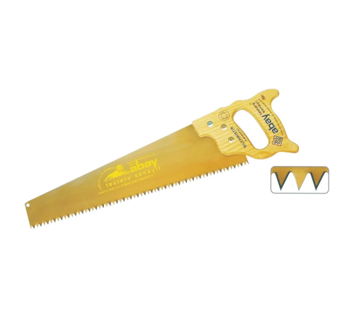 Sarı Çelik Pala Testere 50 Cm - Ahşap Sap Sarı Çelik Pala Testere 50 Cm - Ahşap Sap