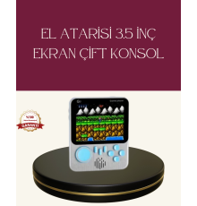 Şarjlı 3.5 İnç Retro Oyun Konsolu