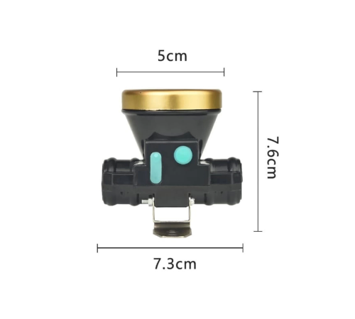 Şarjlı Baret Lambası Osl Led  Wt-065
