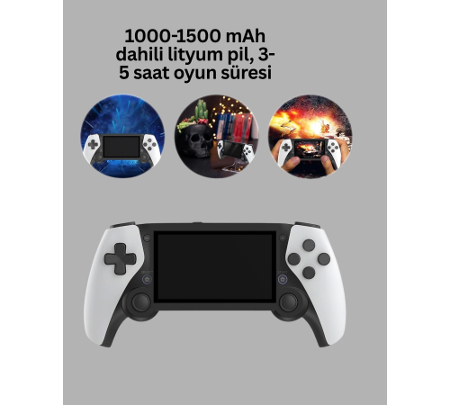 Şarjlı, Hafıza Kart Destekli Oyun Konsolu Şarjlı, Hafıza Kart Destekli Oyun Konsolu