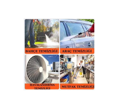 Şarjlı Ve Yüksek Basınçlı Oto Yıkama Makinesi Ve Sulama Tabancası Bahçe Yıkama Makinesi