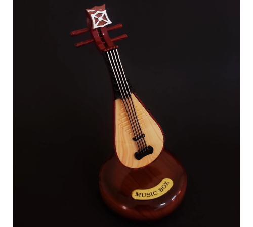 Saz Tasarımlı Dekoratif Müzik Kutusu