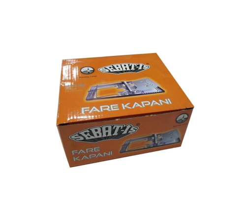 Sebat-iş Yaylı Metal Fare Kapanı 12 Adet Sebat-iş Yaylı Metal Fare Kapanı 12 Adet