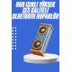 Şeffaf Mecha Taşınabilir Bluetooth Hoparlör Kablosuz Yüksek Ses Kaliteli