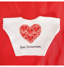 Seni Seviyorum Baskılı Tişört