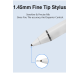 Sensitivity Stylus Dokunmatik Kalem Çizim Ve Tasarım Tablet Kalemi Tüm Cihazlara Uyumlu 1.45mm Uç