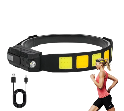 Sensörlü Cob Xpg Led Kafa Lambası Wt-066 Sensörlü Cob Xpg Led Kafa Lambası Wt-066