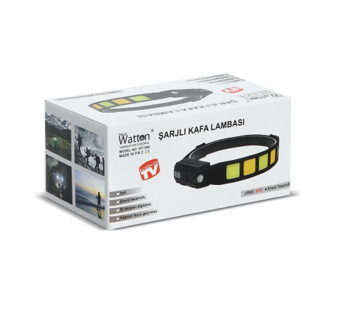 Sensörlü Cob Xpg Led Kafa Lambası Wt-066 Sensörlü Cob Xpg Led Kafa Lambası Wt-066
