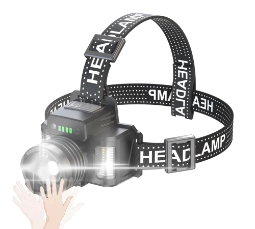 Sensörlü Cree Tg Led  Şarjlı Kafa Lambası  Wt-625