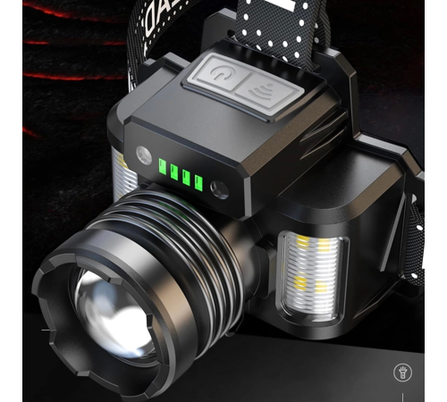 Sensörlü Cree Tg Led  Şarjlı Kafa Lambası  Wt-625
