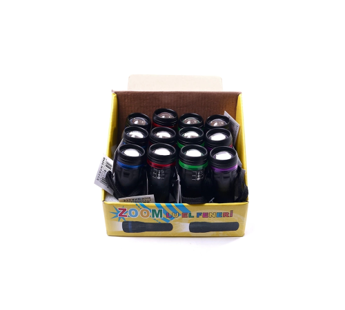 Şeritli Zoom Odaklı El Feneri Bigem Bm-310 Şeritli Zoom Odaklı El Feneri Bigem Bm-310