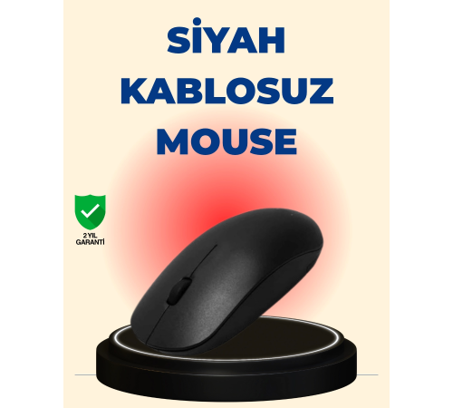 Sessiz ve Ergonomik Mouse – USB Bağlantılı ve DPI Ayarlı
