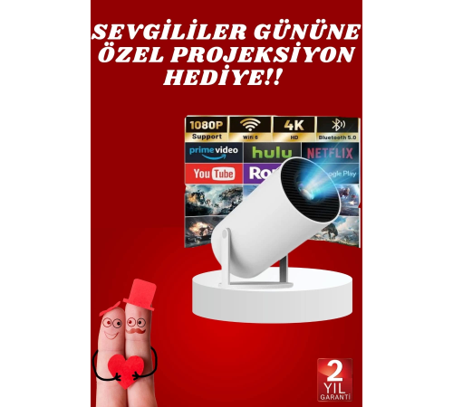 Sevgiliye Özel Hediye Ayaklı Sinema Projektörü Projeksiyon Sevgiliye Özel Hediye Ayaklı Sinema Projektörü Projeksiyon