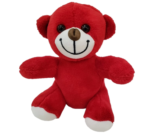 Sevimli Kırmızı Oyuncak Peluş Ayıcık Sevimli Kırmızı Oyuncak Peluş Ayıcık