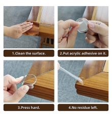 Silikon Şeffaf Masa Kenar , Köşe  Koruması