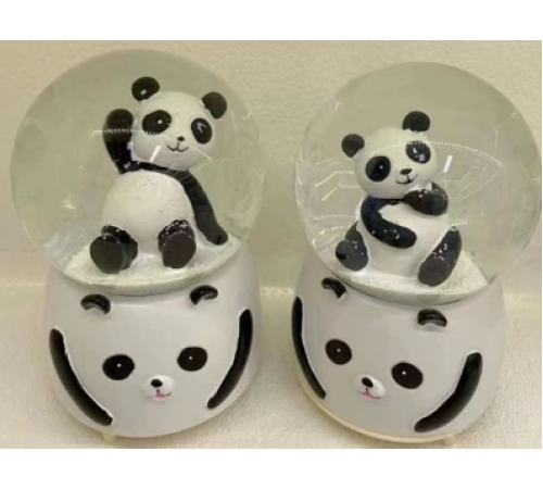 Siyah-beyaz Panda Kar Küresi Büyük Boy Siyah-beyaz Panda Kar Küresi Büyük Boy