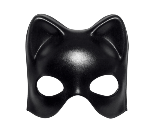 Siyah Deri Görünümlü Kedi Maskesi – Cosplay Maskeli Balo Siyah Deri Görünümlü Kedi Maskesi – Cosplay Maskeli Balo