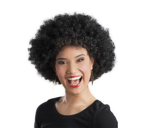 Siyah Renk Kıvırcık Afro Bonus Peruk Parti Peruğu Siyah Renk Kıvırcık Afro Bonus Peruk Parti Peruğu