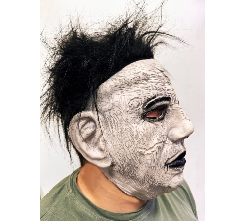 Siyah Saçlı Michael Myers Lateks Yüze Tam Yapışan Et Maske Korku Maskesi Siyah Saçlı Michael Myers Lateks Yüze Tam Yapışan Et Maske Korku Maskesi