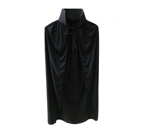 Siyah Yakalı Pelerin - Vampir Pelerin - Dracula Pelerin 90 Cm